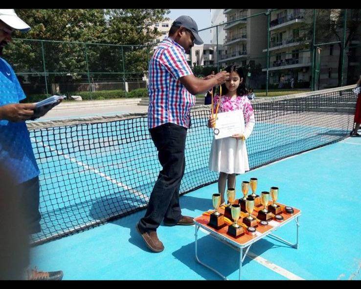 Lets Play Tennis | Lawn Tennis | Sushant University Sector 55 Gurgaon - ActivityKidz