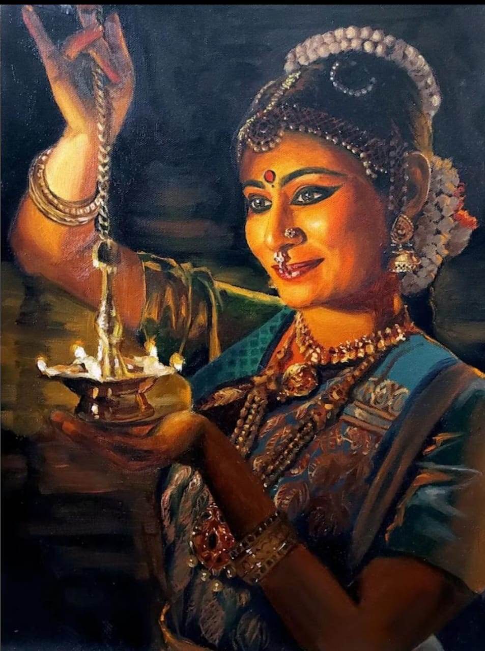 Aashi Jain Studios for Fine Arts Oil Painting Classes | Tulip Purple Sector 69 Gurgaon - ActivityKidz
