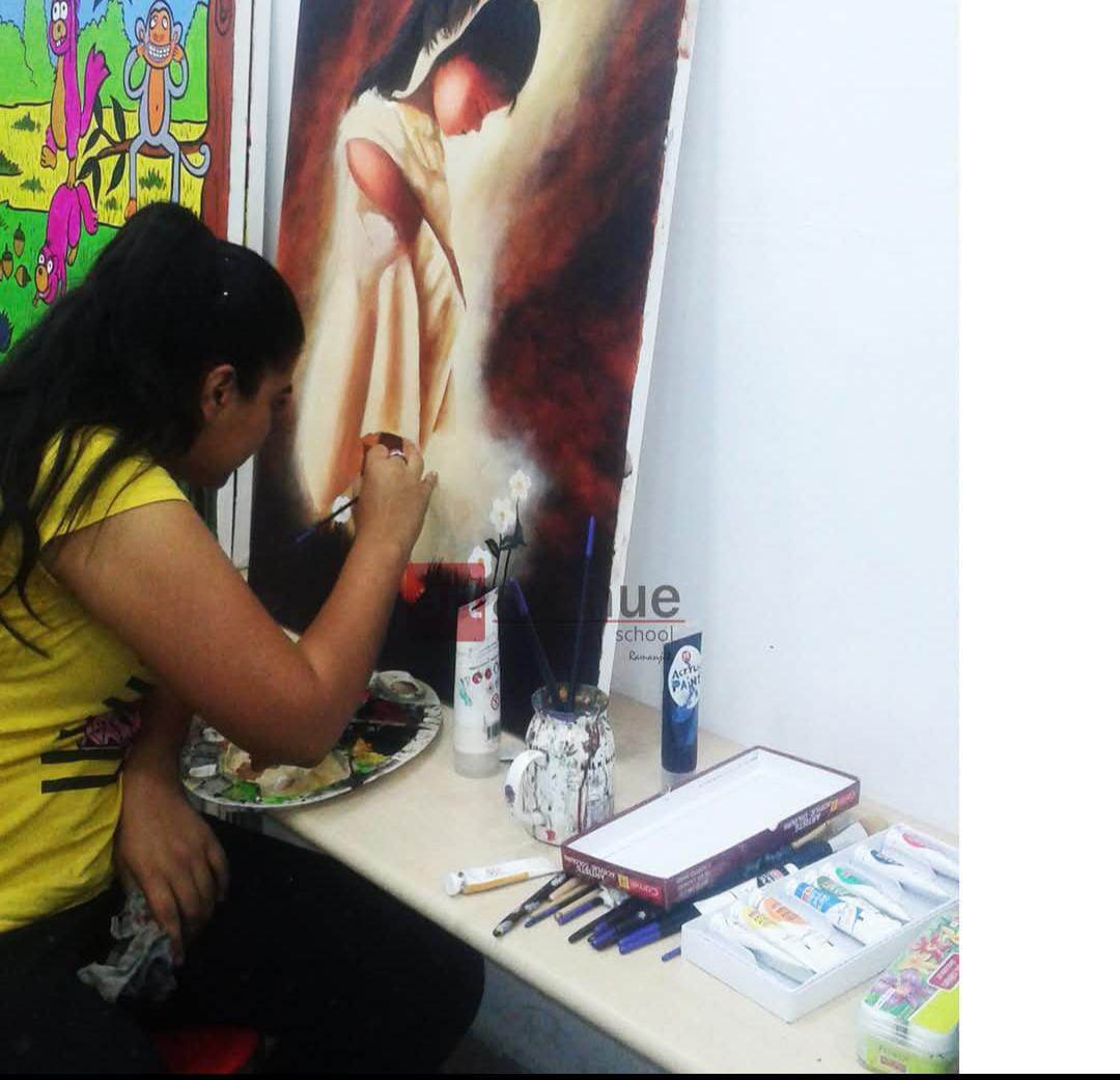 Art Avenue School for Drawing Sketching Painting | Excelsior American School Sector 43 Gurgaon - ActivityKidz
