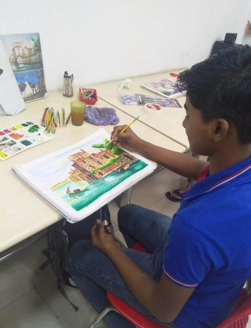 Art Avenue School for Drawing Sketching Painting | Excelsior American School Sector 43 Gurgaon - ActivityKidz