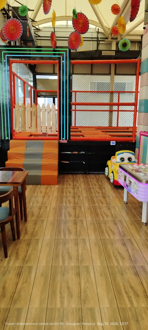 Fusion Entertainment Centre | Indoor Play Area and Trampoline | Sapphire 90 Mall Gurgaon