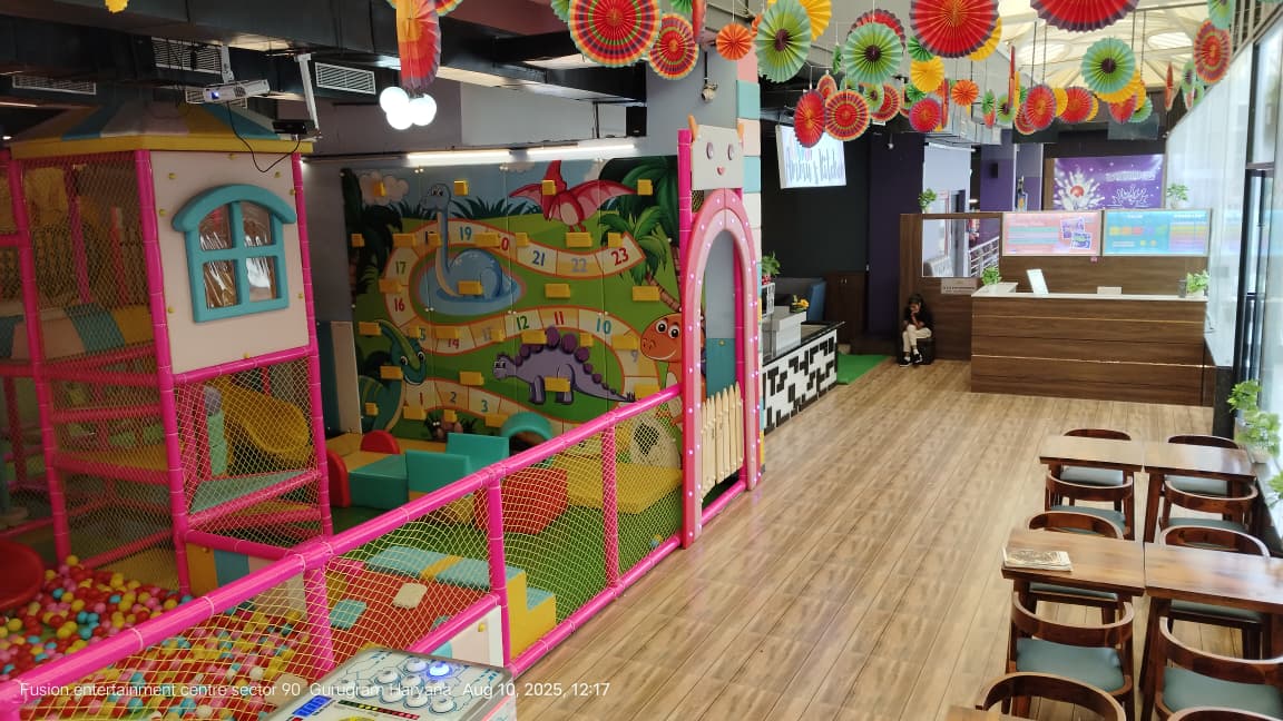 Fusion Entertainment Centre | Indoor Play Area and Trampoline | Sapphire 90 Mall Gurgaon