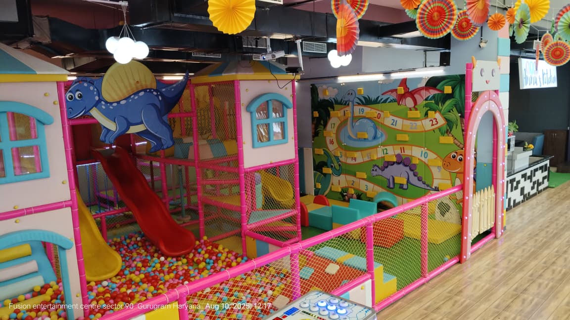 Fusion Entertainment Centre | Indoor Play Area and Trampoline | Sapphire 90 Mall Gurgaon
