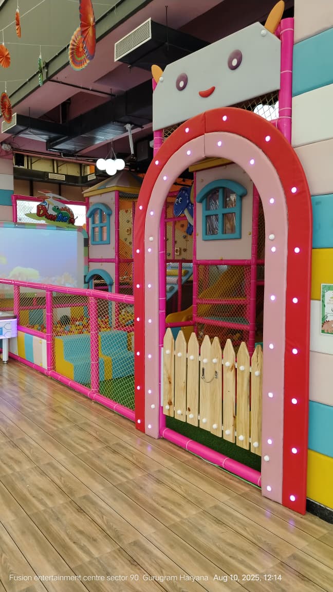 Fusion Entertainment Centre | Indoor Play Area and Trampoline | Sapphire 90 Mall Gurgaon