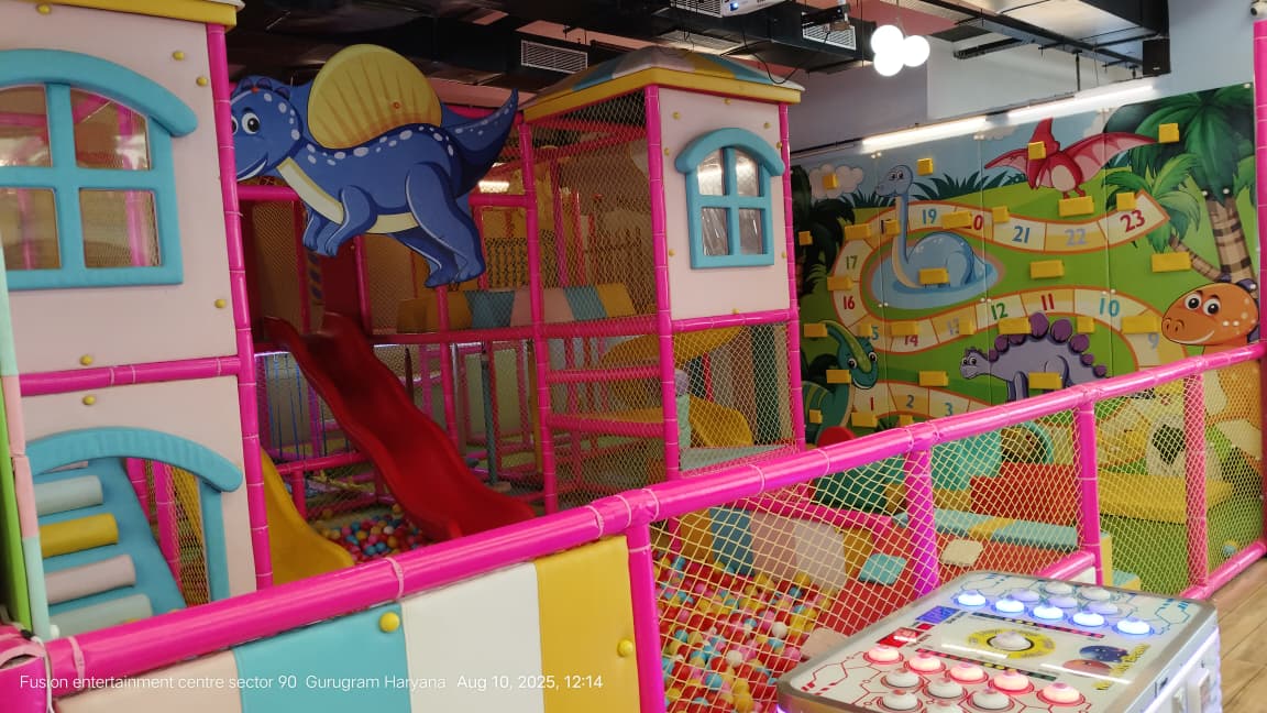 Fusion Entertainment Centre | Indoor Play Area and Trampoline | Sapphire 90 Mall Gurgaon
