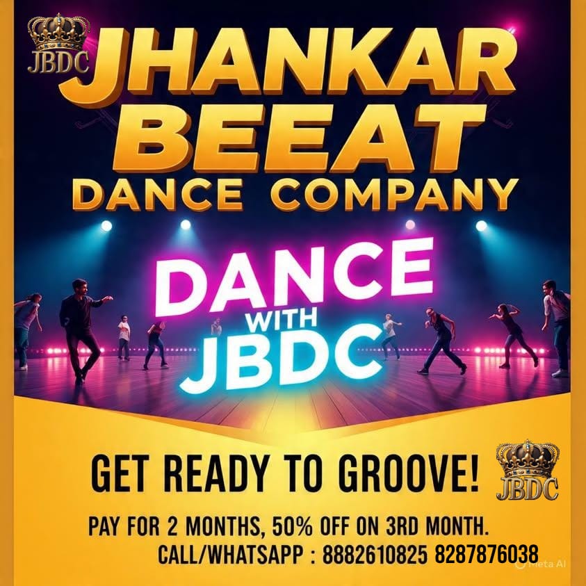 Jhankar Beats Dance Studio for Kathak Bollywood & Zumba | School Sector 67 Gurgaon