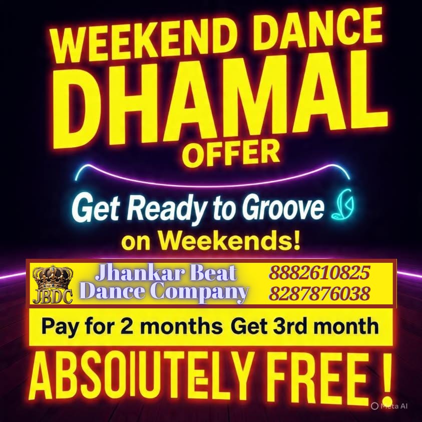 Jhankar Beats Dance Studio for Kathak Bollywood & Zumba | School Sector 67 Gurgaon