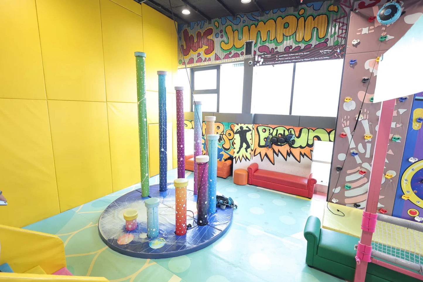 Jus' Jumpin' Play Area | The Great India Place Mall Sector 38 Noida