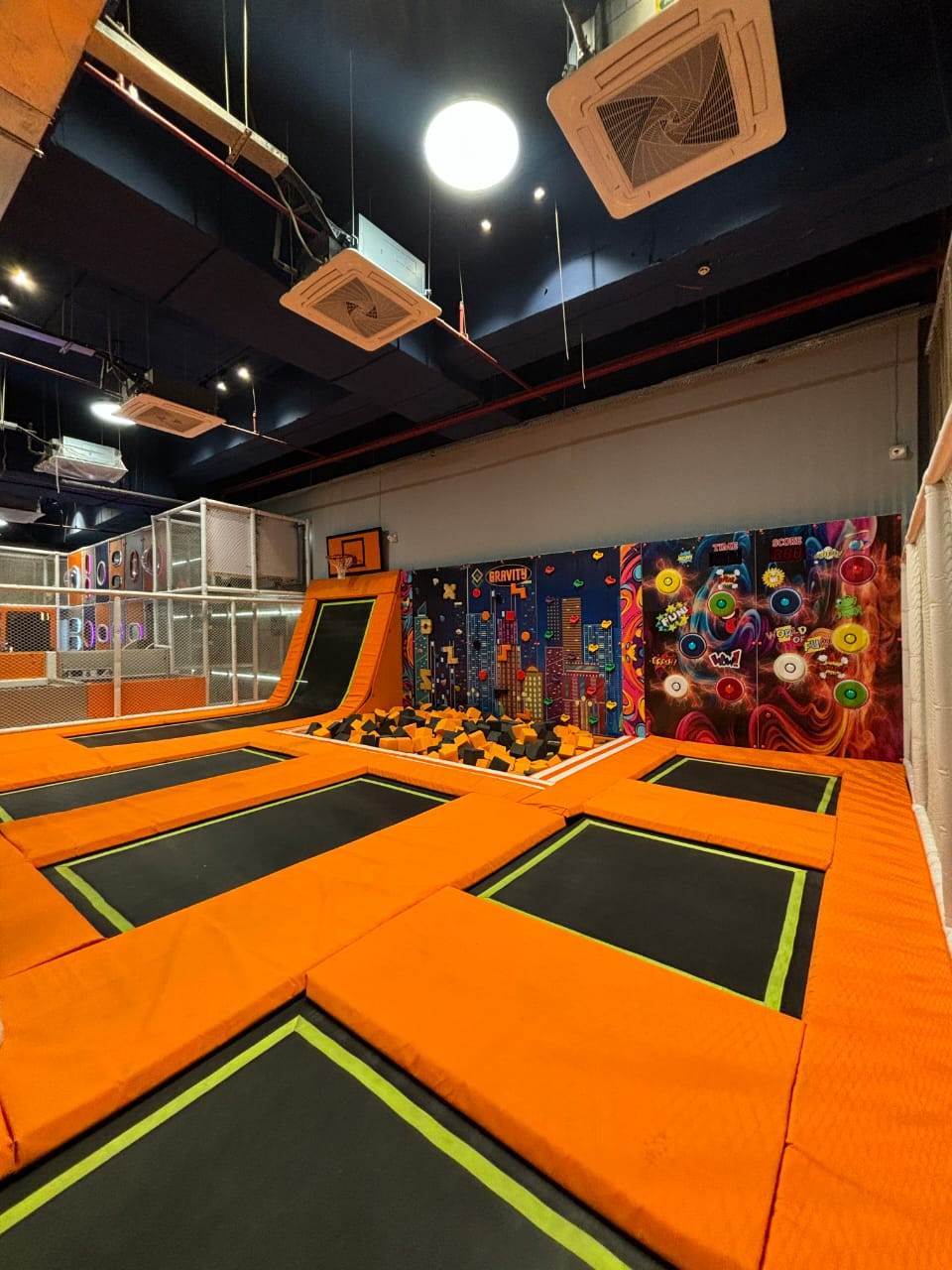 Kosmic Kingdom Trampoline & Playarea | Iris Broadway Sector 85 Gurgaon - ActivityKidz