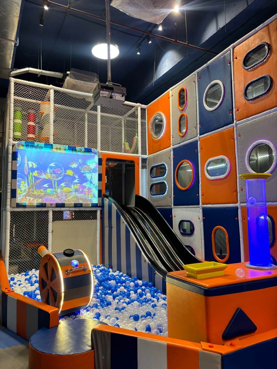 Kosmic Kingdom Trampoline & Playarea | Iris Broadway Sector 85 Gurgaon - ActivityKidz