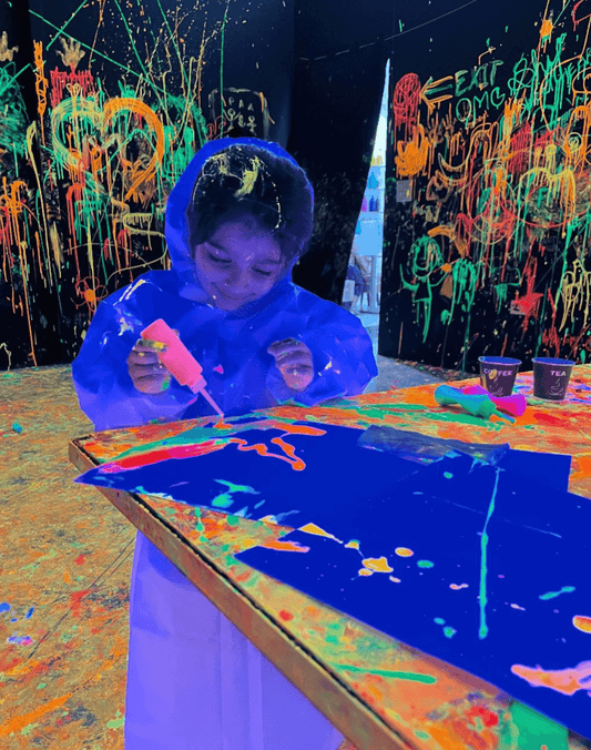 Splashit Neon Paint Experience | Near Ireo Grand Arch Gurgaon - ActivityKidz