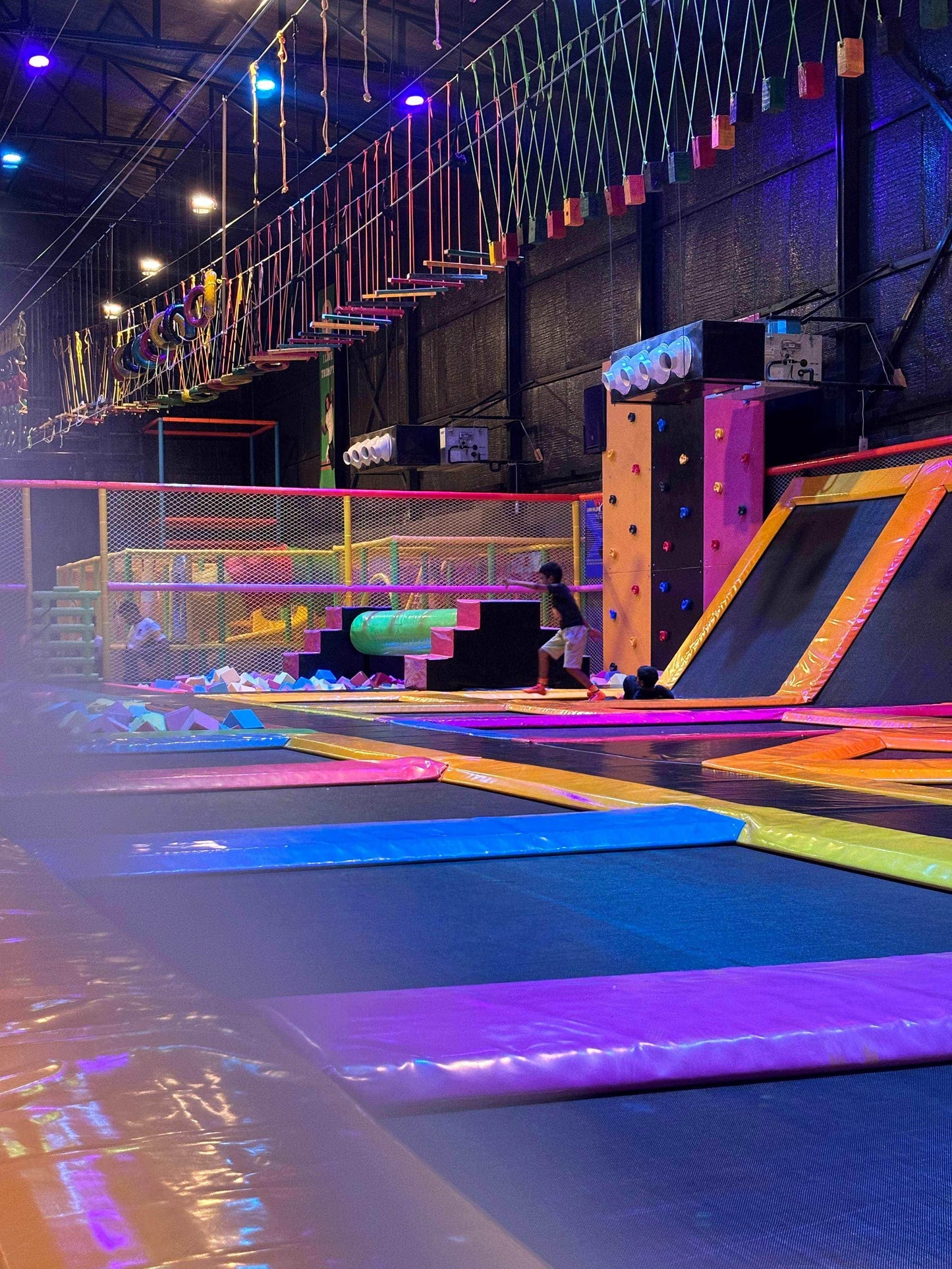 Trumpy Trampoline Park and Indoor Play Area | Opposite Sapphire 83 Mall Gurgaon - ActivityKidz