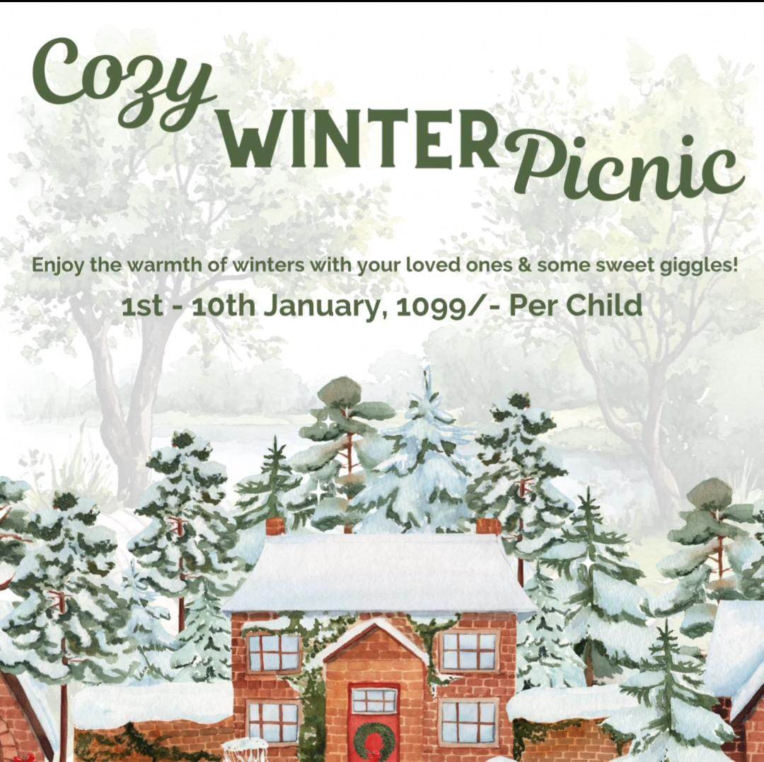 Cozy Winter Picnic at Giggles N Joy (1-10 Jan) | M3M Urbana Mall Gurgaon - ActivityKidz