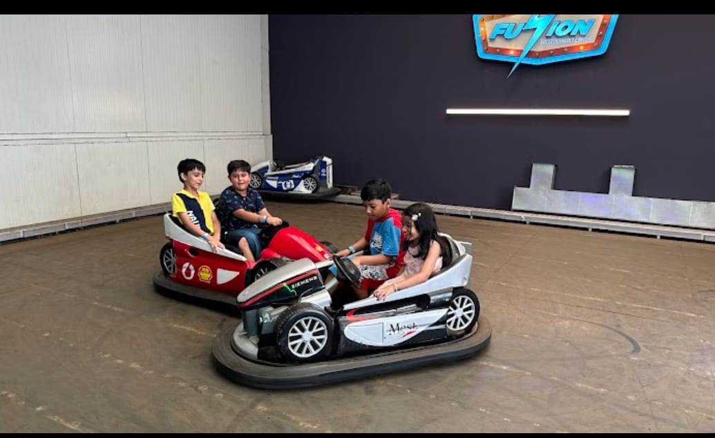 Fusion Entertainment Centre | Indoor Play Area and Trampoline | Sapphire 90 Mall Gurgaon - ActivityKidz