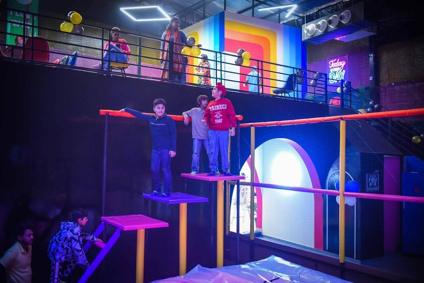 Wupi Trampoline Park | Near Ireo Grand Arch Sector 58 Gurgaon - ActivityKidz