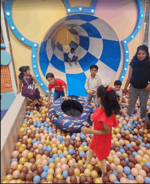 Kids Neon Party at Zig Zag Zoh (30-Mar) Opposite Dt Mega Mall Gurgaon - ActivityKidz