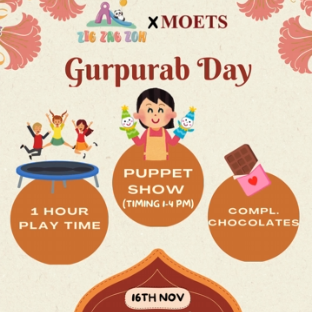 Gurpurab Day By Zig Zag Zoh | Indoor Play Area | Opposite Dt Mega Mall Gurgaon