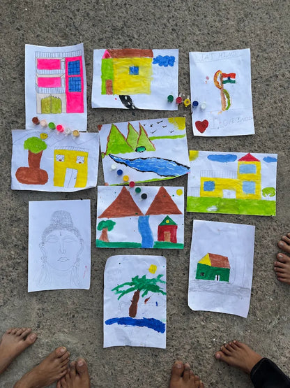 Aakash Art Academy for Sketching Painting Classes near Bhondsi Gurgaon