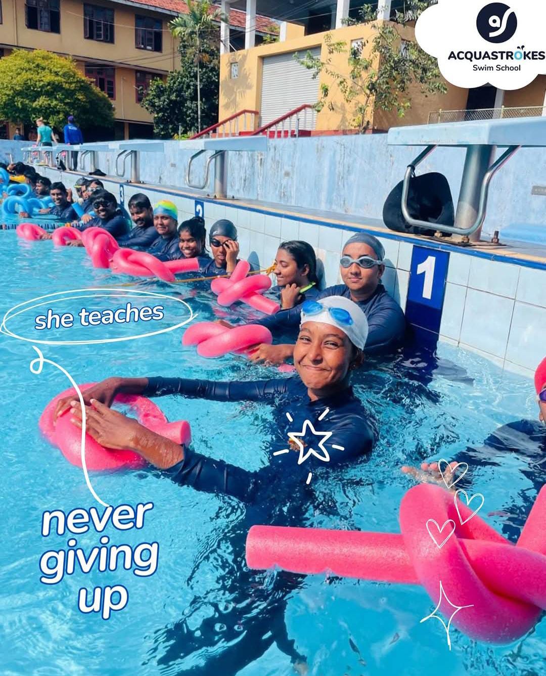 Acquastrokes Swim School for Kids & Teens | Sector 43 Gurgaon