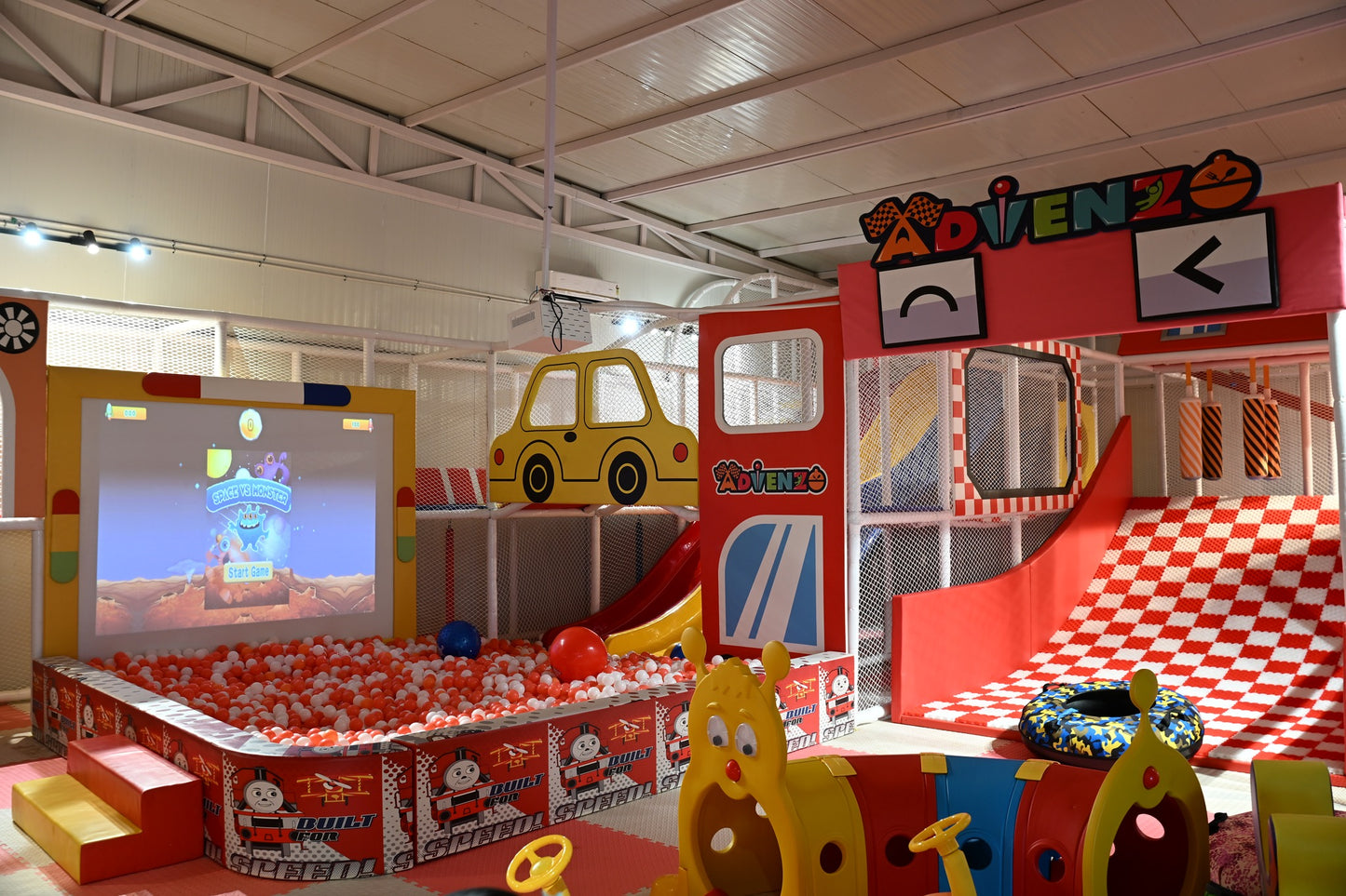Advenzo Kids Play Area, Trampoline & Go-Karting | Sector 81 Faridabad