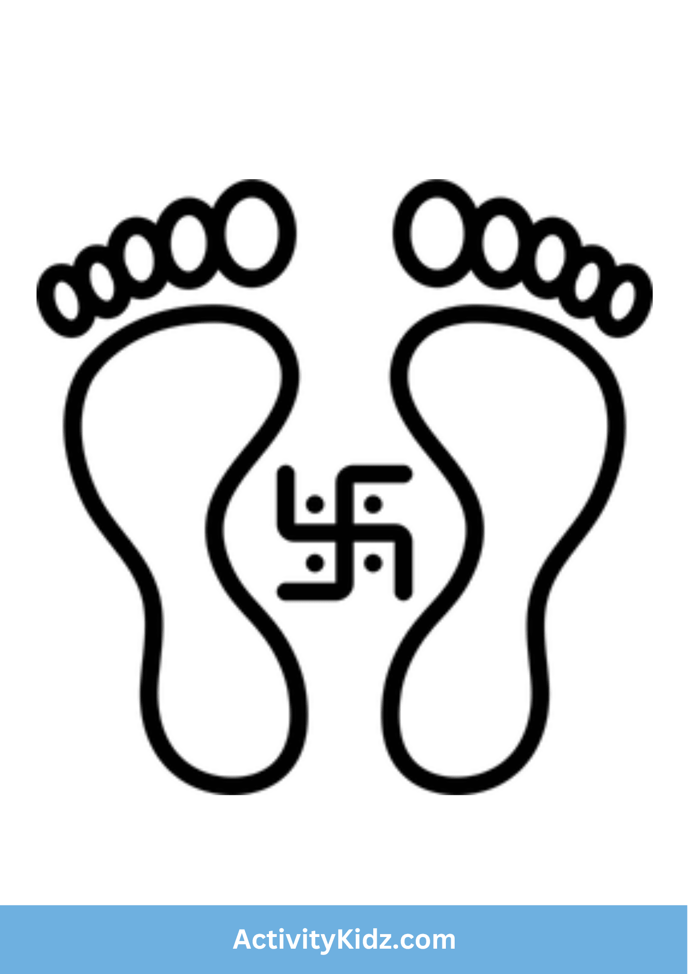 Lakshmi Footprints - ActivityKidz