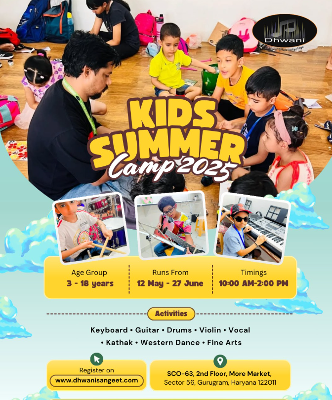 Summer Camp by Dhwani Sangeet Mahavidyalaya | Sector 56 Gurgaon