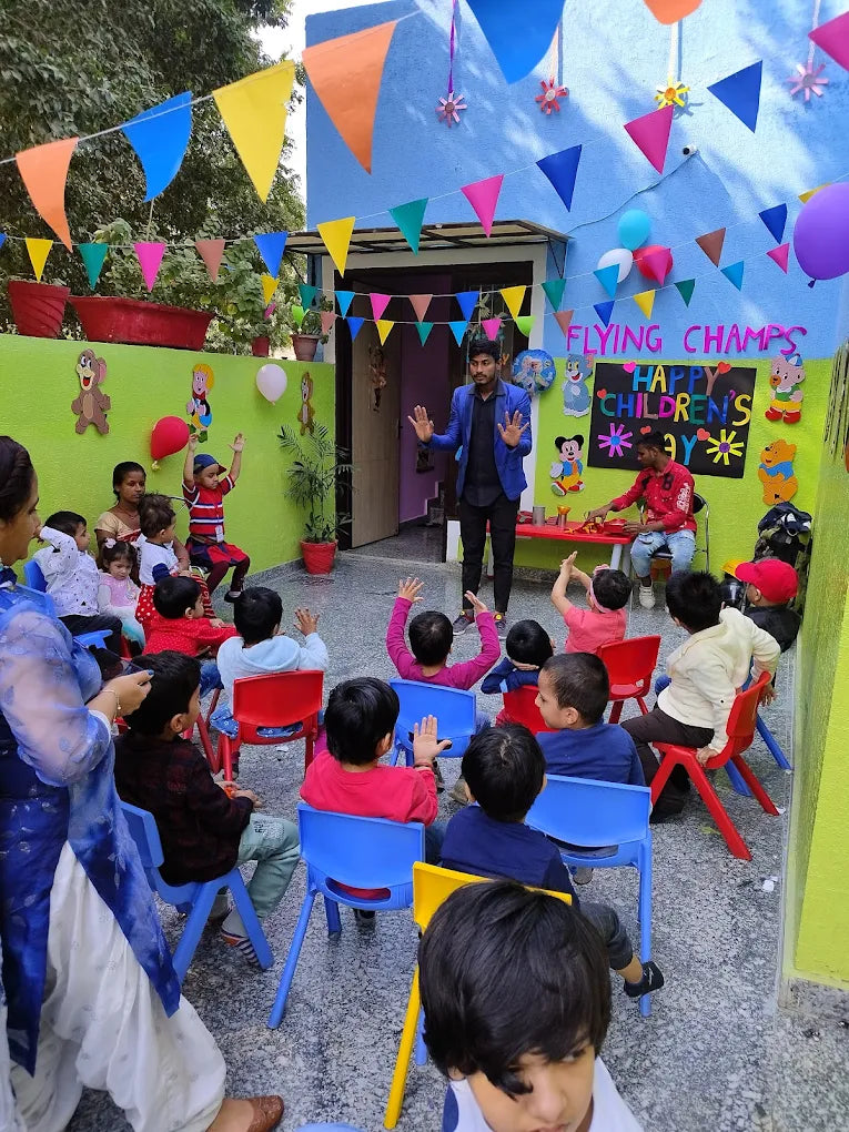 Flying Champs Preschool near Yadav Hospital Sector 10A Gurgaon