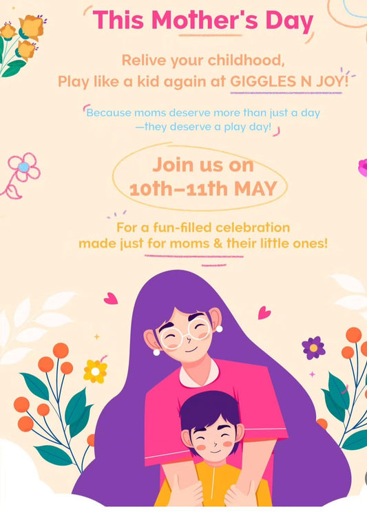 Mother's Day Celebration at Giggles N Joy (10 - 11 May) | M3M Urbana Mall Gurgaon