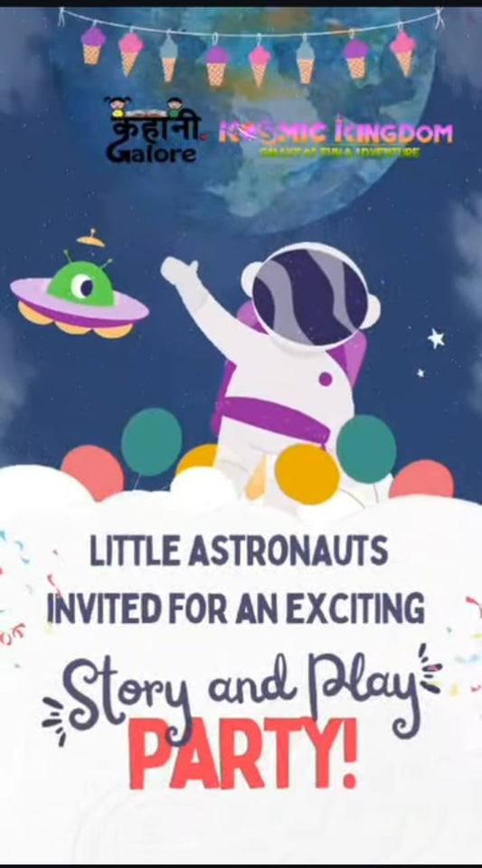 Story & Play Party at Kosmic Kingdom (30-Mar) | M3M IFC Mall Sector 66 Gurgaon