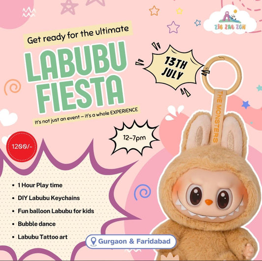 Labubu Fiesta at Zig Zag Zoh (13-July) | DLF Phase 1 Gurgaon