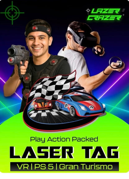 Lazer Crazer for Laser Tag, Arcade & VR | Hauz Khas Delhi