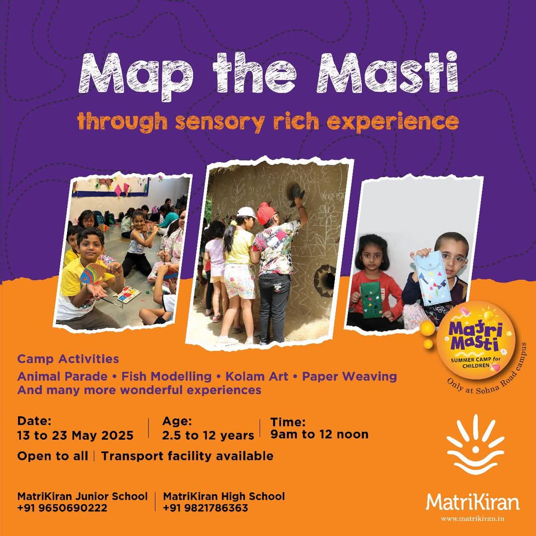 Matri Masti Summer Camp by MatriKiran Junior School (13 May - 23 May) | Sector 49 Gurgaon