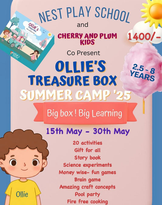 Ollie's Treasure Box Summer Camp by Nest Play School (15-30May) | Sector 23 Gurgaon