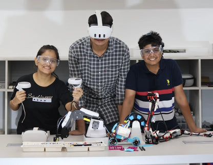 STEAM Varsity Makerspace Summer Camp for Robotics 3D Printing AR and VR | Sector 14 Gurgaon