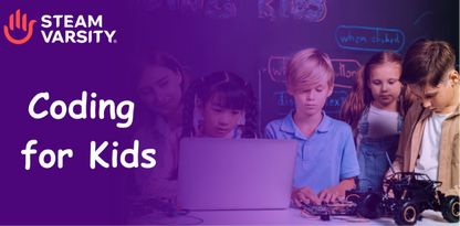 Coding and Design Thinking Workshops for Kids by STEAM Varsity | Sector 14 Gurgaon