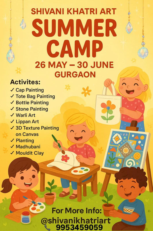 Summer Camp by Shivani Khatri Art Classes (26 May - 30 Jun) | Sector 4 Gurgaon