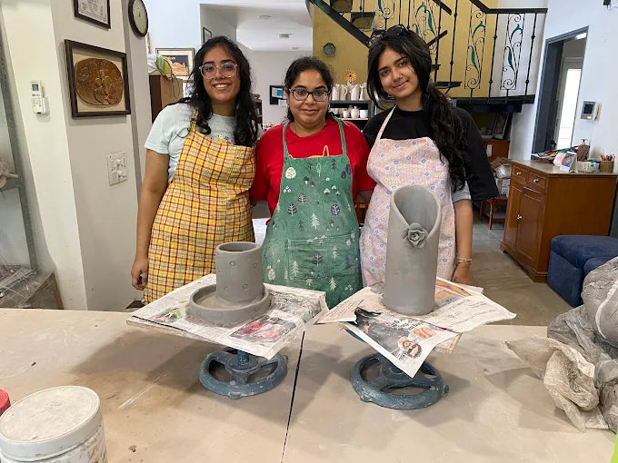 Ganesha Clay Workshop at Shivika Pottery Gallery (23-31 Aug) Sector 43 Gurgaon