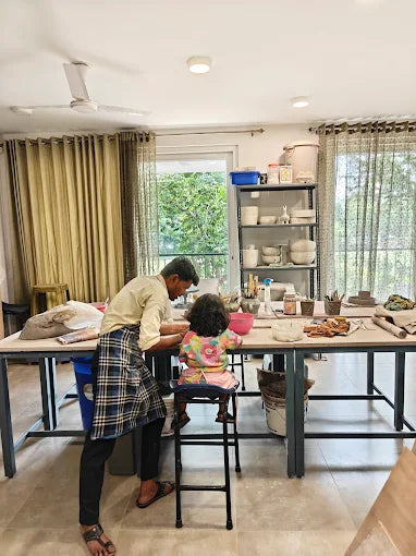 Ganesha Clay Workshop at Shivika Pottery Gallery (23-31 Aug) Sector 43 Gurgaon