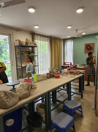 Ganesha Clay Workshop at Shivika Pottery Gallery (23-31 Aug) Sector 43 Gurgaon