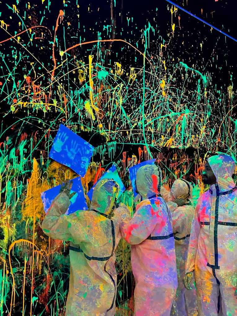 Splashit Neon Paint Experience | Westend Marg Saket New Delhi