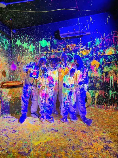 Splashit Neon Paint Experience | Westend Marg Saket New Delhi