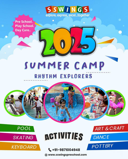 Summer Camp by Sswings Pre School (19 May - 13 Jun) | DLF Phase 3 Gurgaon
