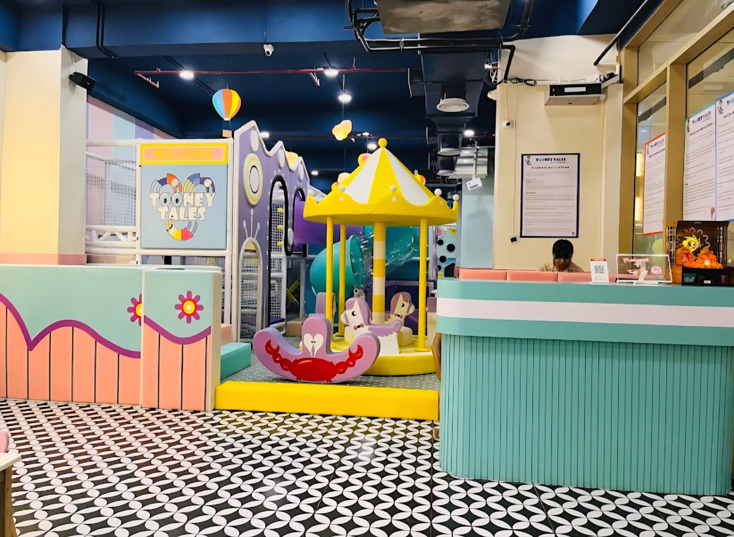 Tooney Tales Indoor Play Area | M3M Atrium Mall Sector 57 Gurgaon