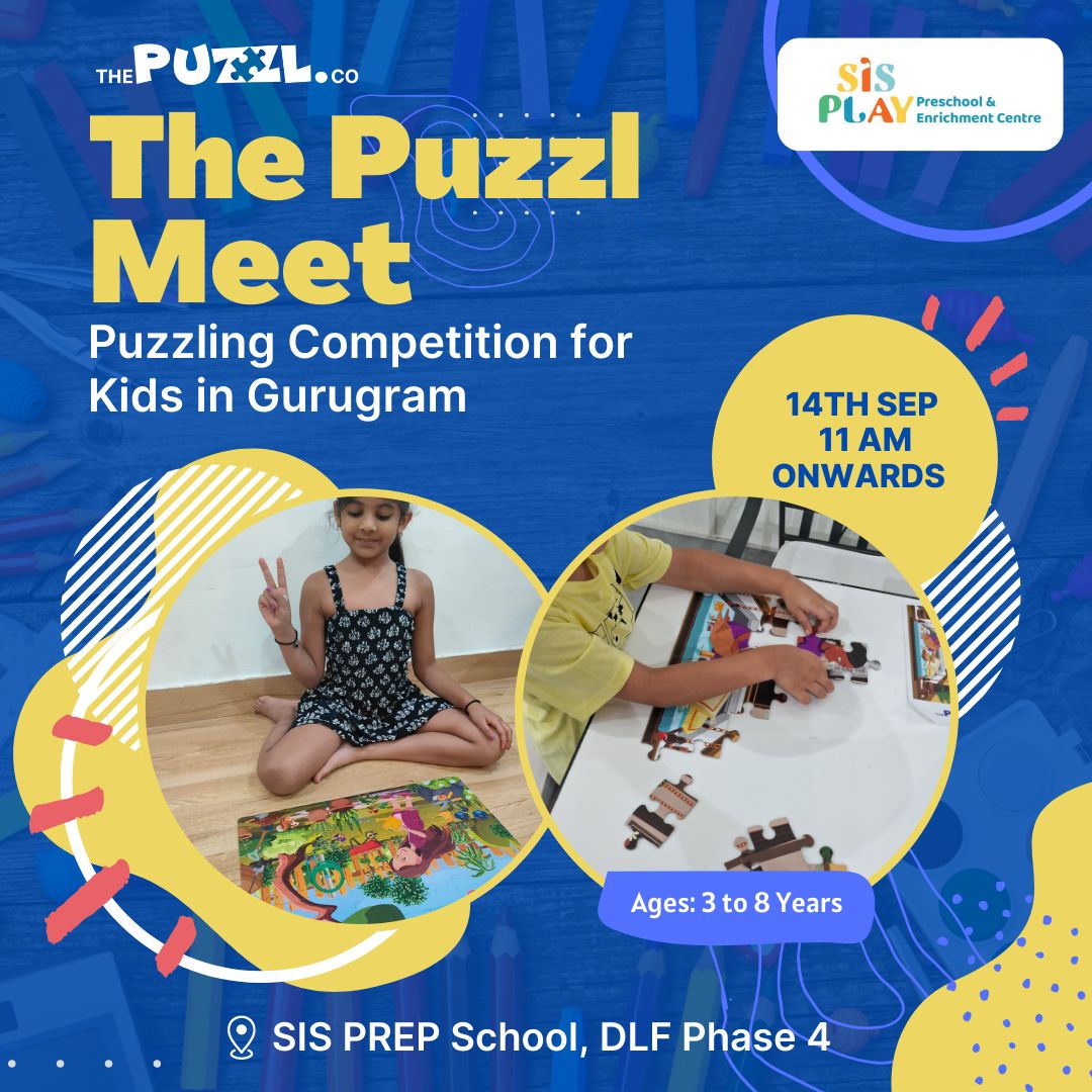 Puzzle Competition Meet by The Puzzl Co | Sushant Lok Phase 1 Gurgaon - ActivityKidz