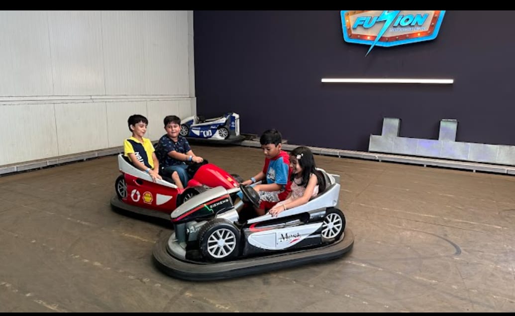 Fusion Entertainment Centre | Indoor Play Area and Trampoline | Sapphire 90 Mall Gurgaon - ActivityKidz