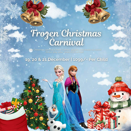 Frozen Christmas Carnival By Giggles N Joy (19-21-Dec) | M3M URBANA Mall Gurgaon - ActivityKidz
