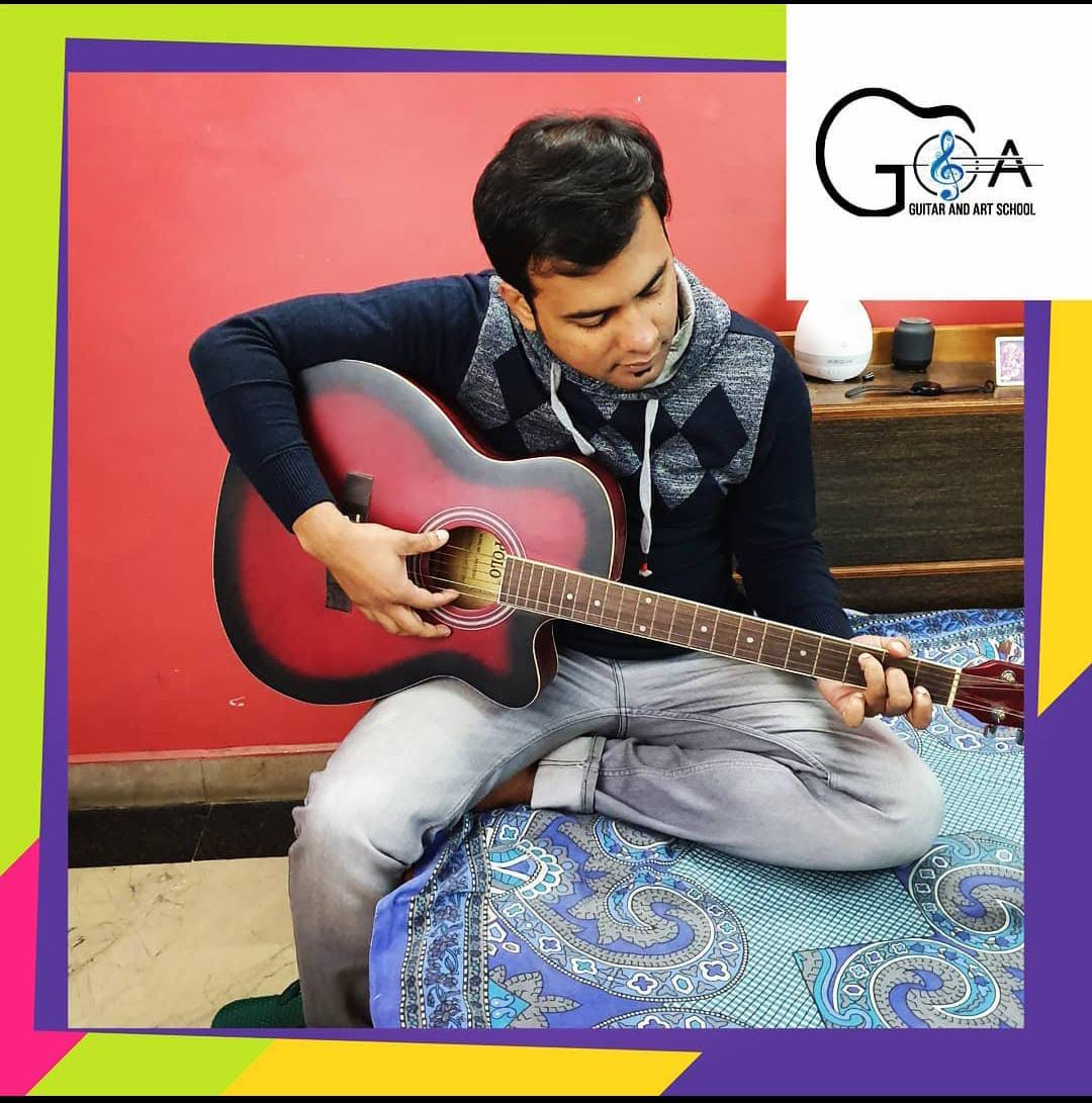 G&A Guitar and Art School for Guitar Flute Keyboard Sitar | Sector 43 Gurgaon