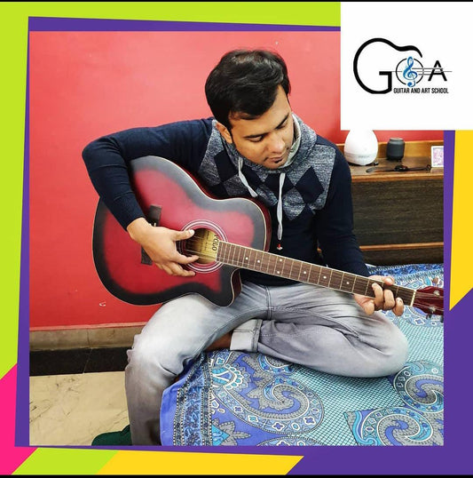 G&A Guitar and Art School for Guitar Flute Keyboard Sitar | Sector 43 Gurgaon