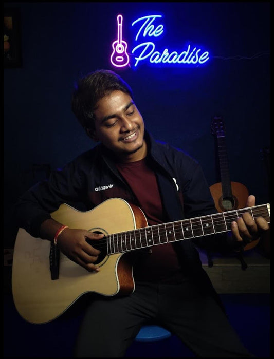 The Paradise Music Academy for Keyboard Vocals Guitar Classes | Sector 14 Gurgaon