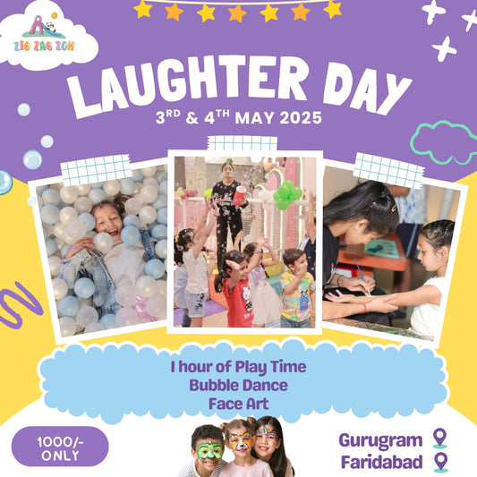 Laughter Day Celebration by Zig Zag Zoh (3-4 May) | Opposite Dt Mega Mall DLF Phase 1 Gurgaon